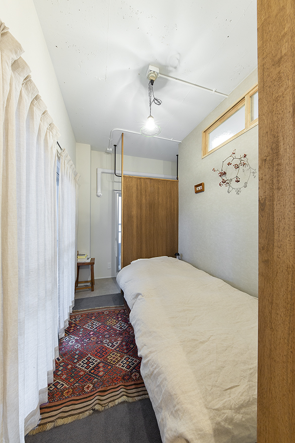 大阪で中古マンションのリノベーションをした寝室